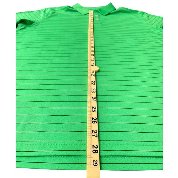 Callaway Green Striped Opti-Dri Men's Golf Polo Shirt - XL - Picture 7 of 10